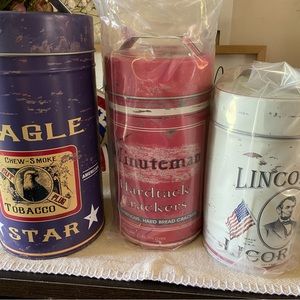 Patriotic food safe containers